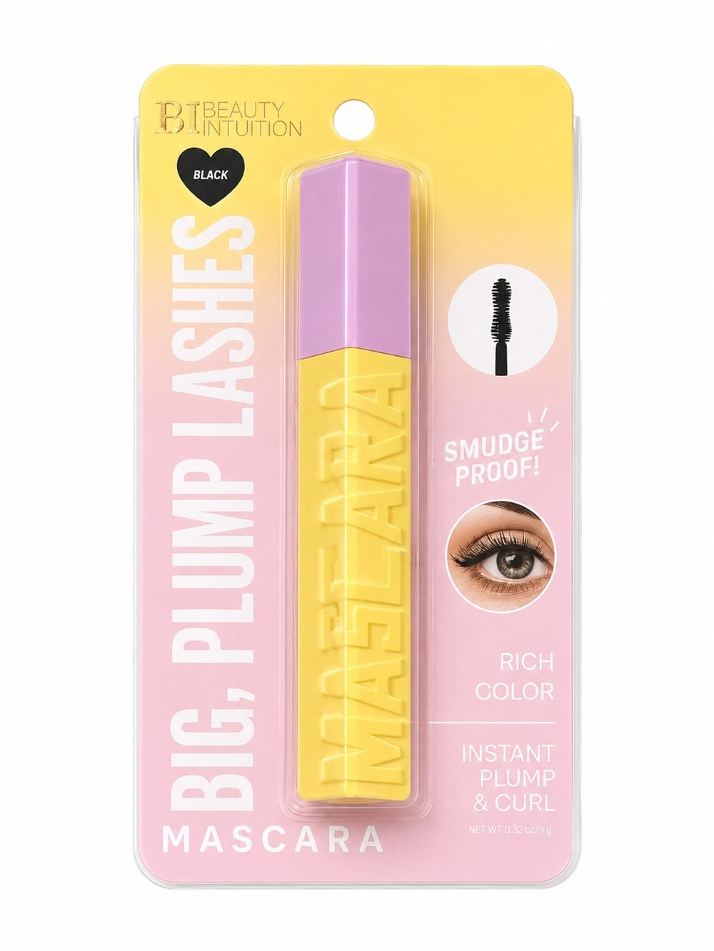 Beauty Intuition Big Plump Lashes Mascara - Black